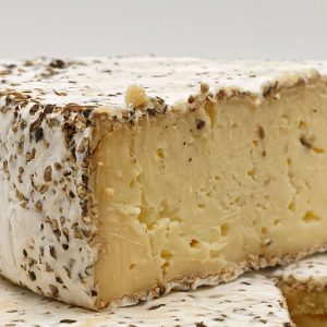 brie with peppercorn